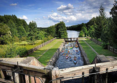 Сезон развлечений на шлюзе Домбровка начнется 12 мая на фестивале «Августовский канал приглашает друзей»