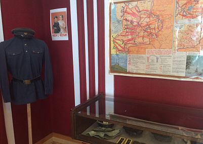 Музейная экспозиция по истории военной формы