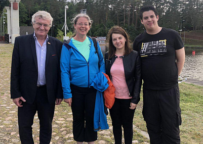 10 июля на Августовский канал приехали блогеры из Израиля